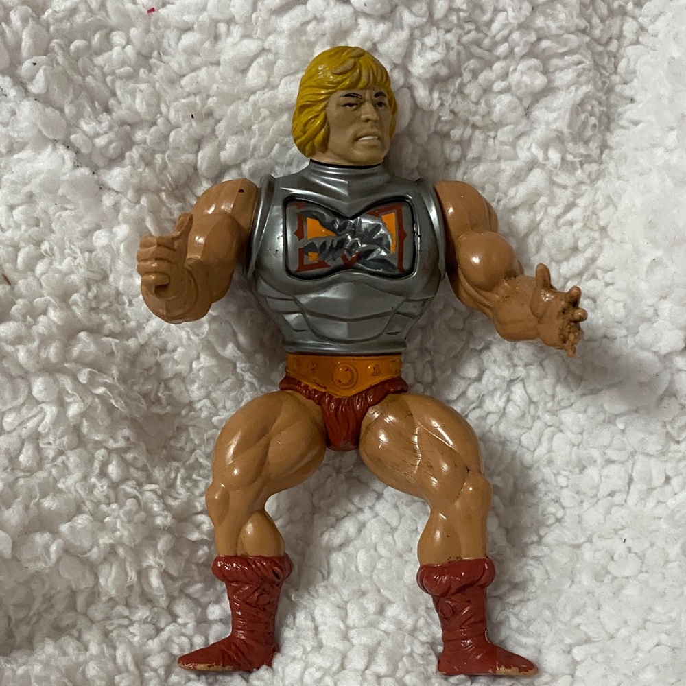 Masters of the Universe Battle Armor He-Man 1983 Action Figure MOTU